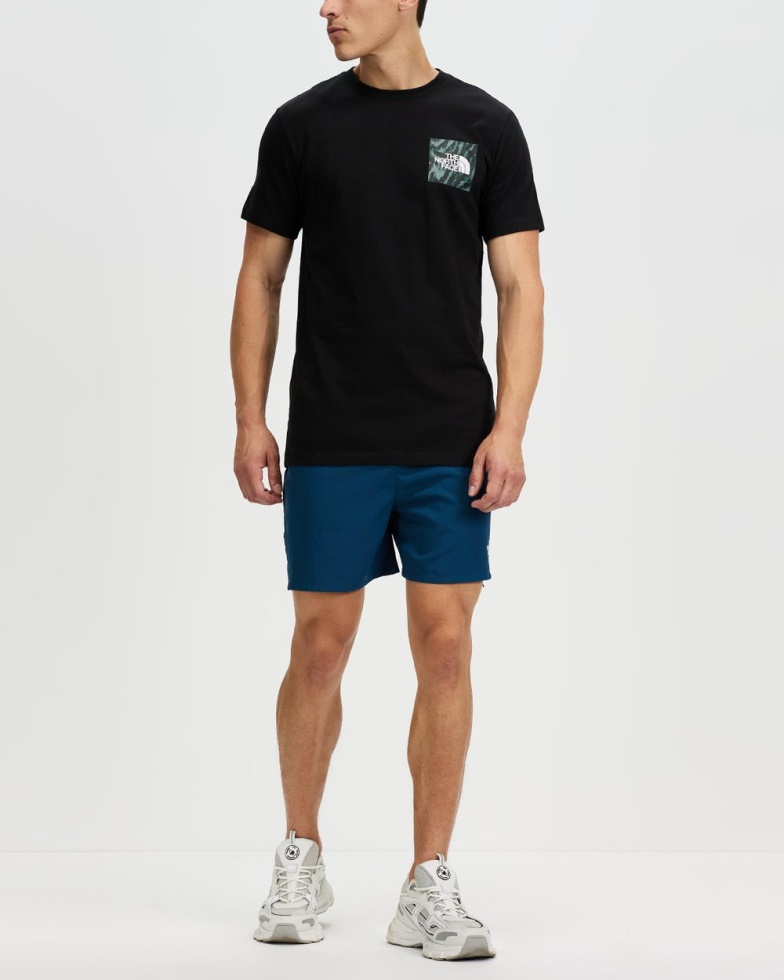 Ss Fine Tee Black The North Face