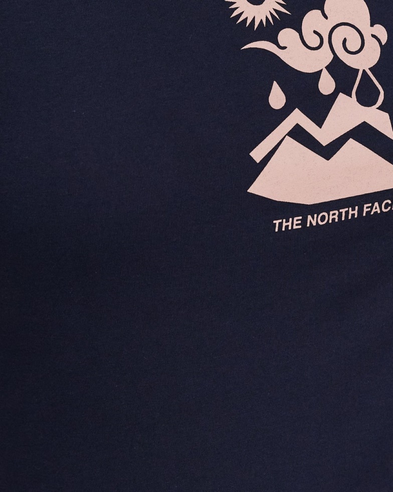 The North Face Navy Short Sleeve Himalayan Bottle Source Tee