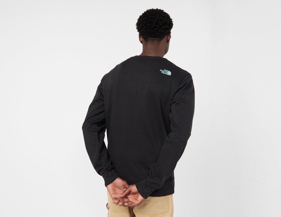 Black The North Face Regrind Crew Neck