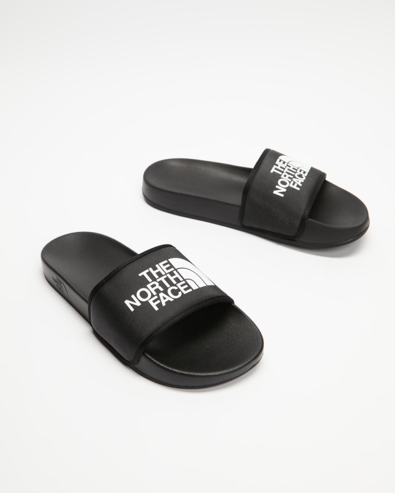 The North Face Base Camp Slides Iii Men Black & White