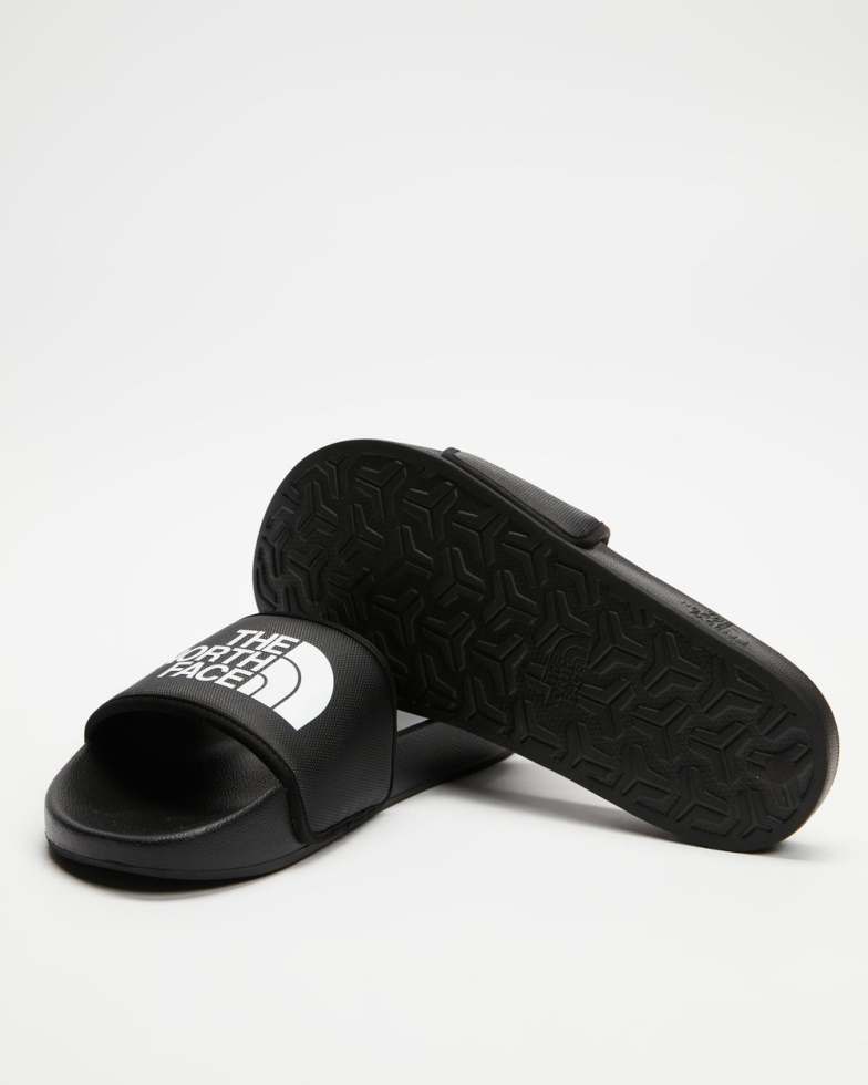 The North Face Base Camp Slides Iii Men Black & White