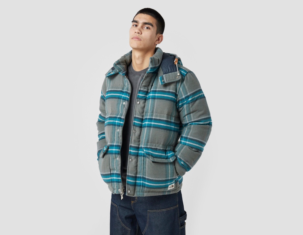 Green The North Face Sierra Down Wool Jacket
