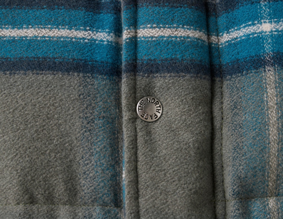 Green The North Face Sierra Down Wool Jacket