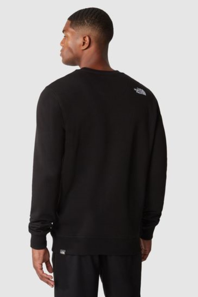 Black Drew Peak Crew Sweat Top The North Face