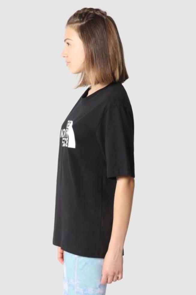 Black Relaxed Boyfriend Easy T-Shirt The North Face