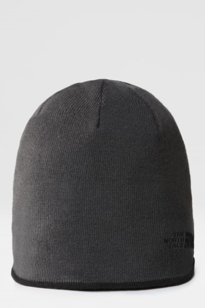 Black Reversible Banner Beanie Hat The North Face