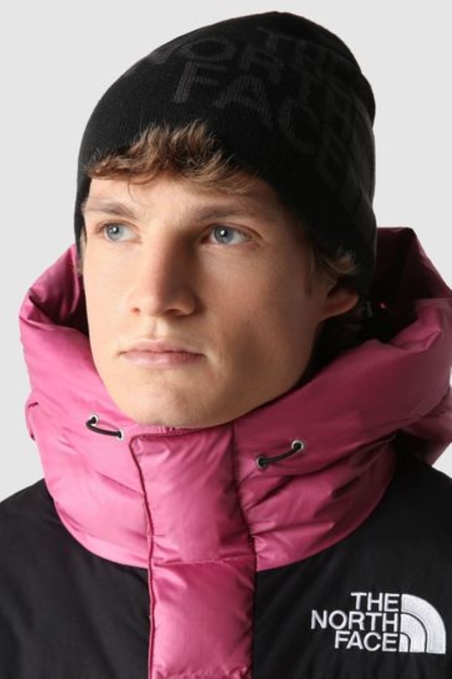 Black Reversible Banner Beanie Hat The North Face