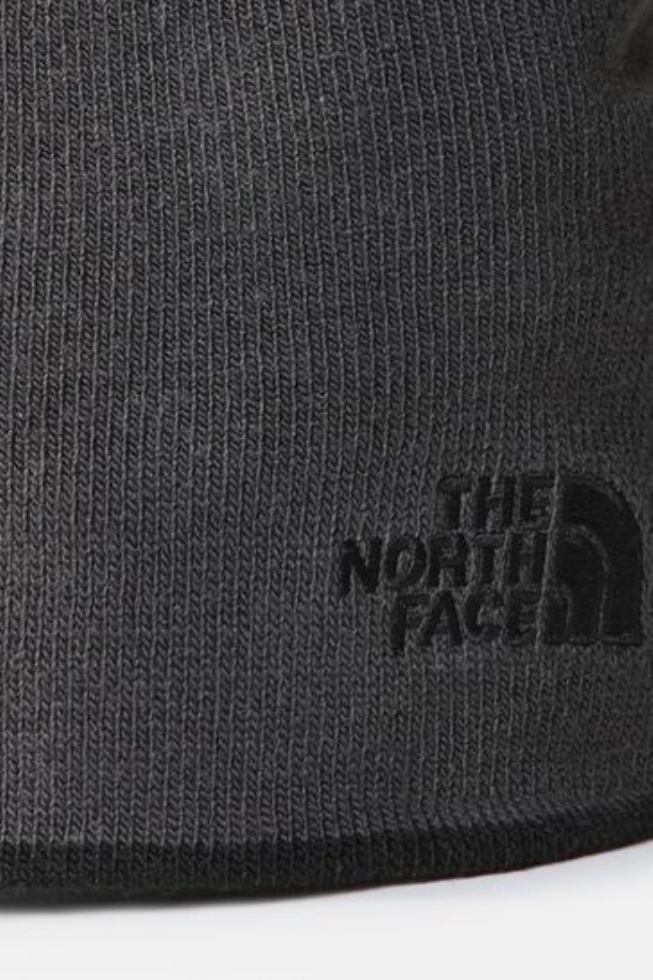 Black Reversible Banner Beanie Hat The North Face