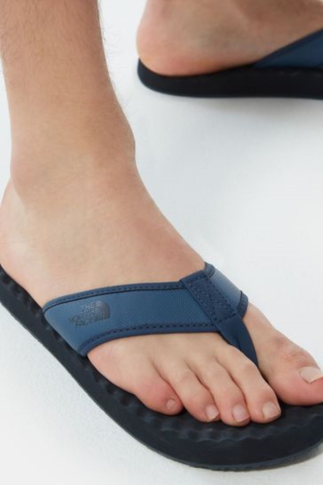 Blue The North Face Basecamp Flip Flops