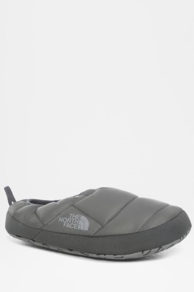 Grey Thermoball V Traction Winter Tent Mule Slippers The North Face