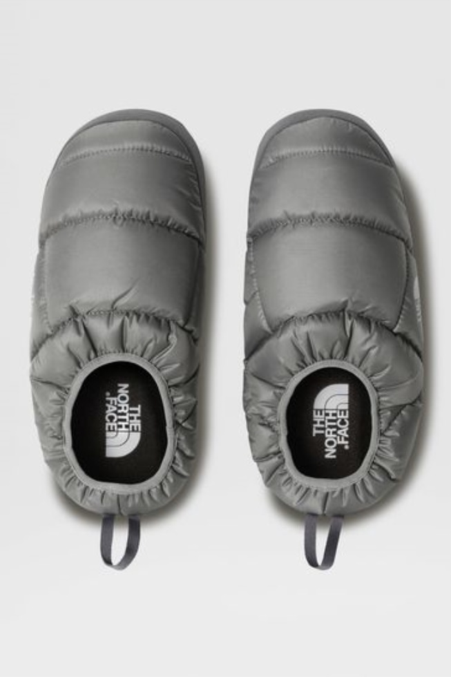 Grey Thermoball V Traction Winter Tent Mule Slippers The North Face