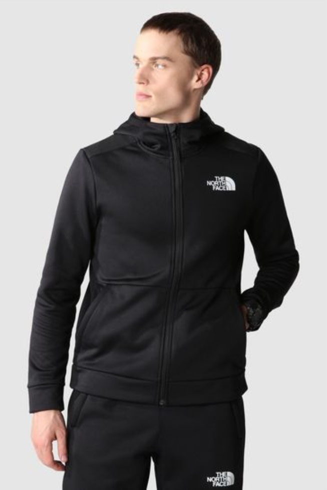 The North Face Black Full Zip Fleece