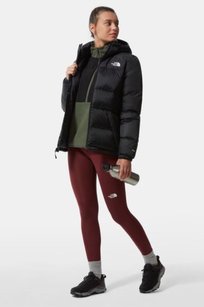 The North Face Diablo Black Down Hooded Jacket