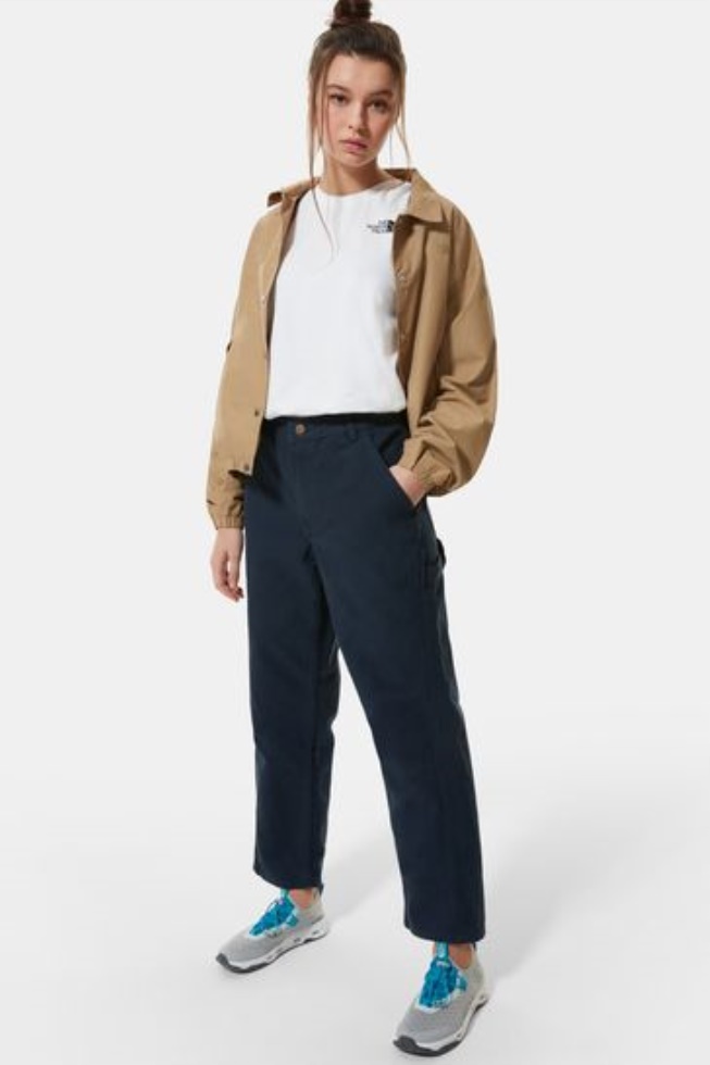 White The North Face Boyfriend Simple Dome T-Shirt