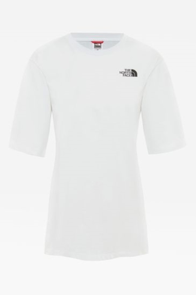 White The North Face Boyfriend Simple Dome T-Shirt