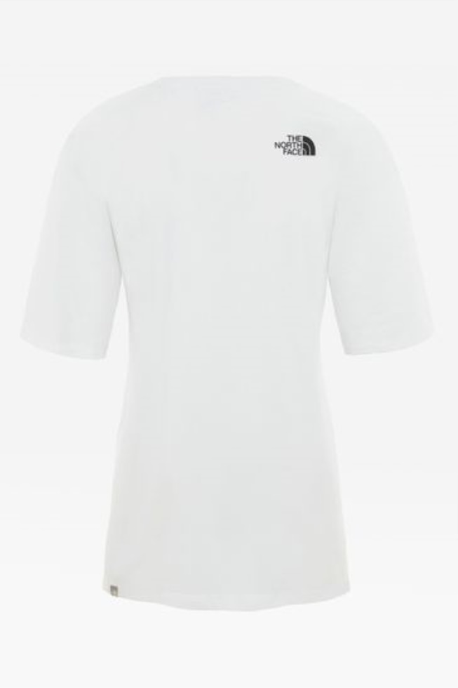 White The North Face Boyfriend Simple Dome T-Shirt