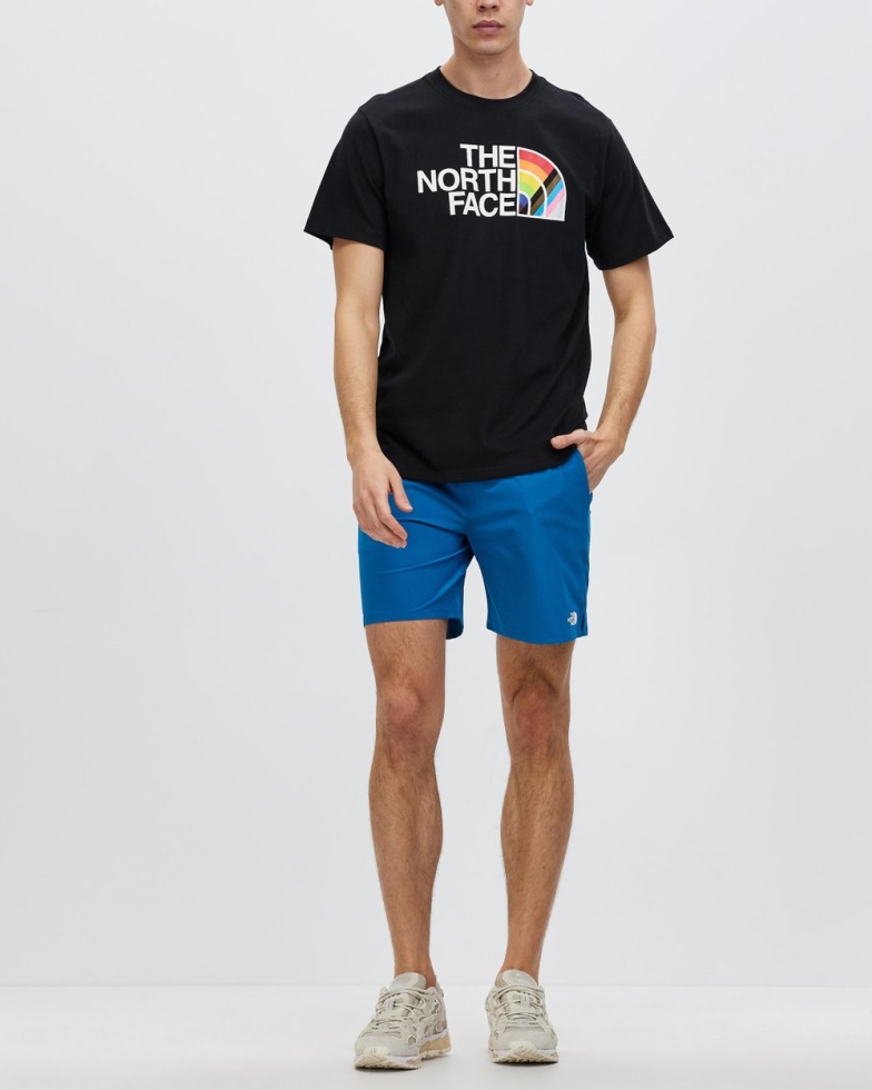 Banff Blue Wander 7 Shorts The North Face