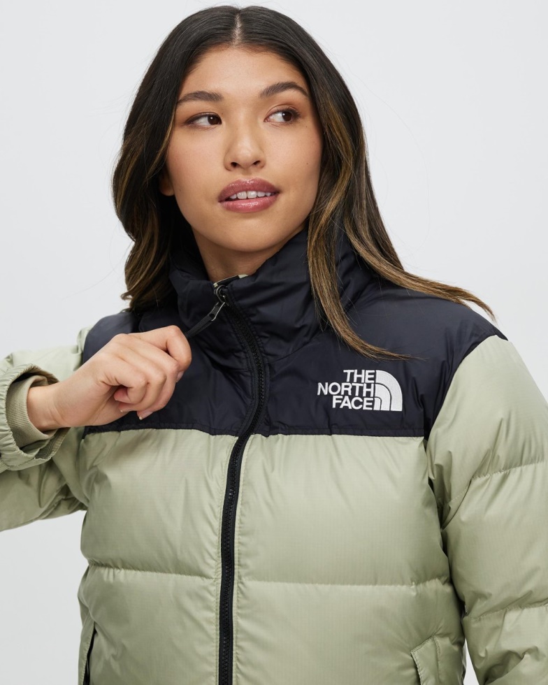 1996 Retro Nuptse Jacket The North Face Tea Green