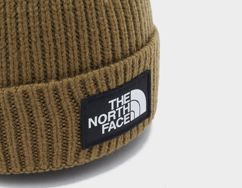 Logo Box Cuffed Beanie The North Face Green