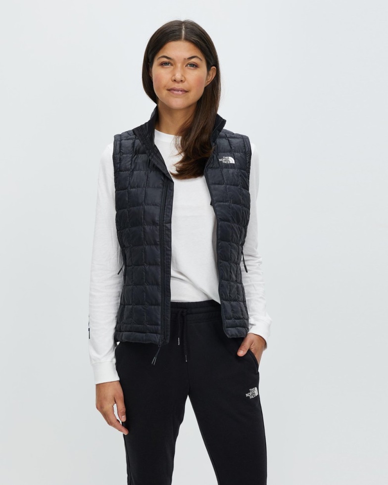 Black The North Face Thermoball Eco Vest