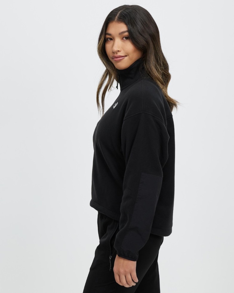 Black The North Face Tka Kataka 1/4 Zip Fleece