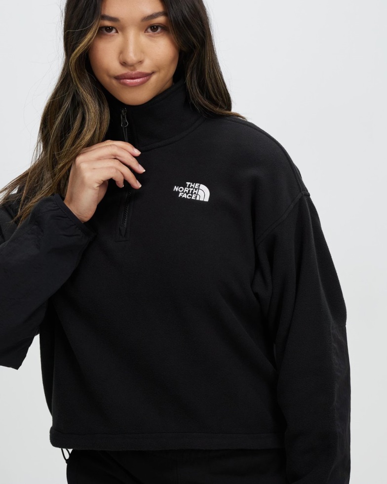 Black The North Face Tka Kataka 1/4 Zip Fleece