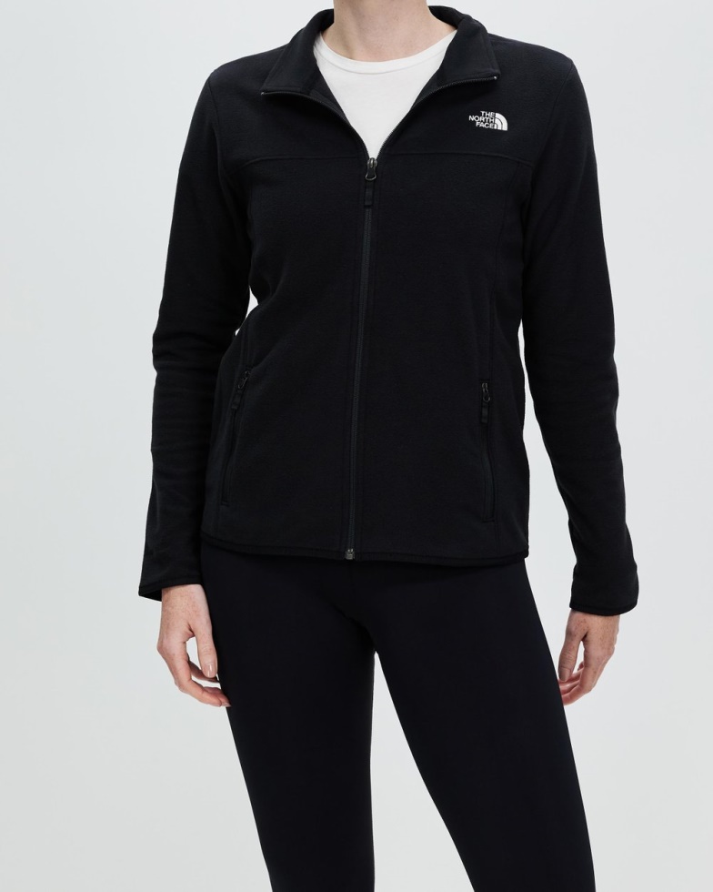 The North Face Black Tka Glacier Full Zip Jacket
