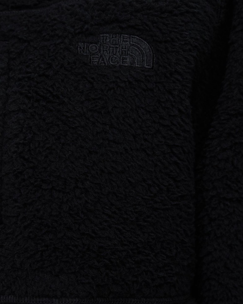 Dunraven Fleece Full Zip Hoodie Black The North Face