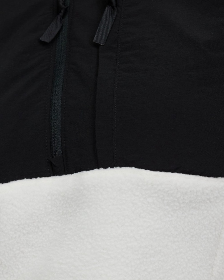 The North Face Cropped Denali Fleece Jacket Grdnia Wht