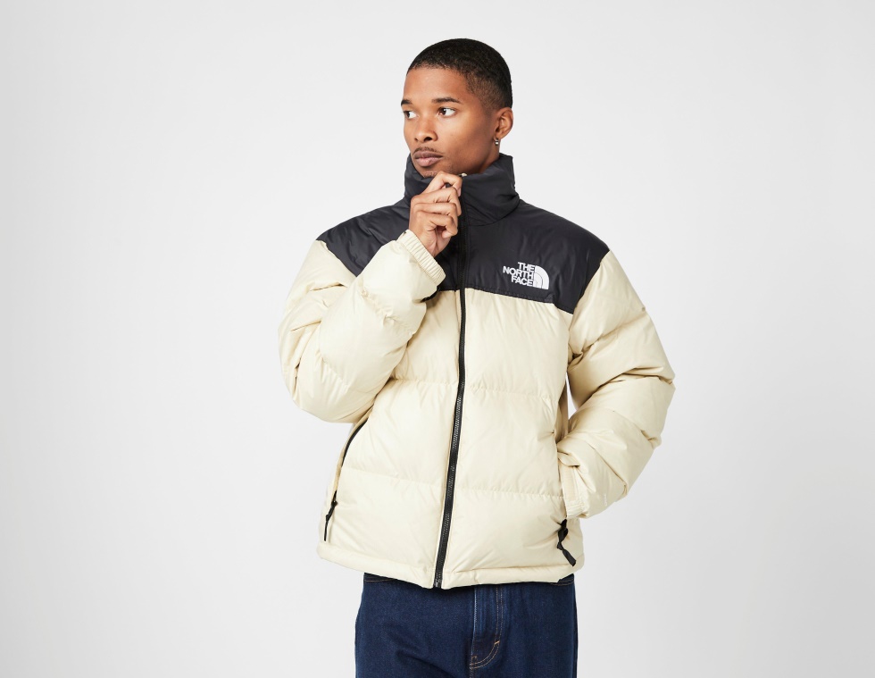 The North Face Brown Nuptse Jacket