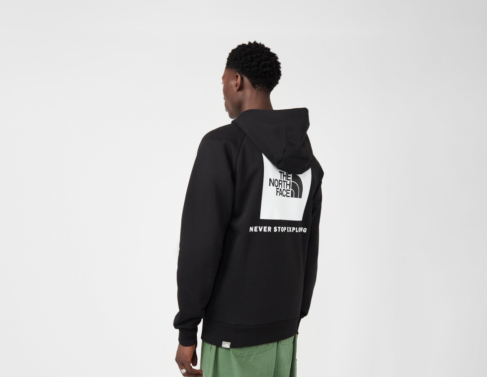The North Face Raglan Redbox Hoodie Black