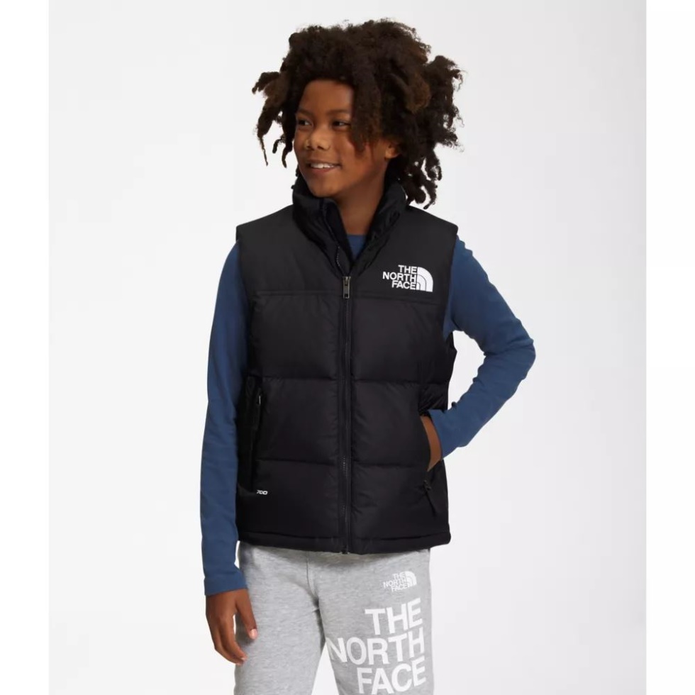 Black Teen 1996 Retro Nuptse Vest The North Face