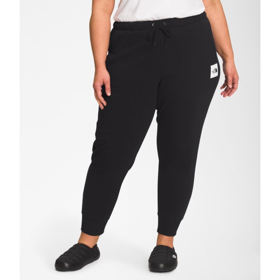 Black White The North Face Women Plus Box Nse Joggers