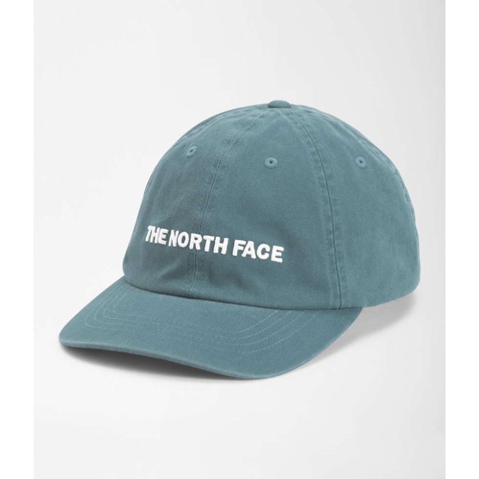 Blue The North Face Horizontal Embro Ball Cap