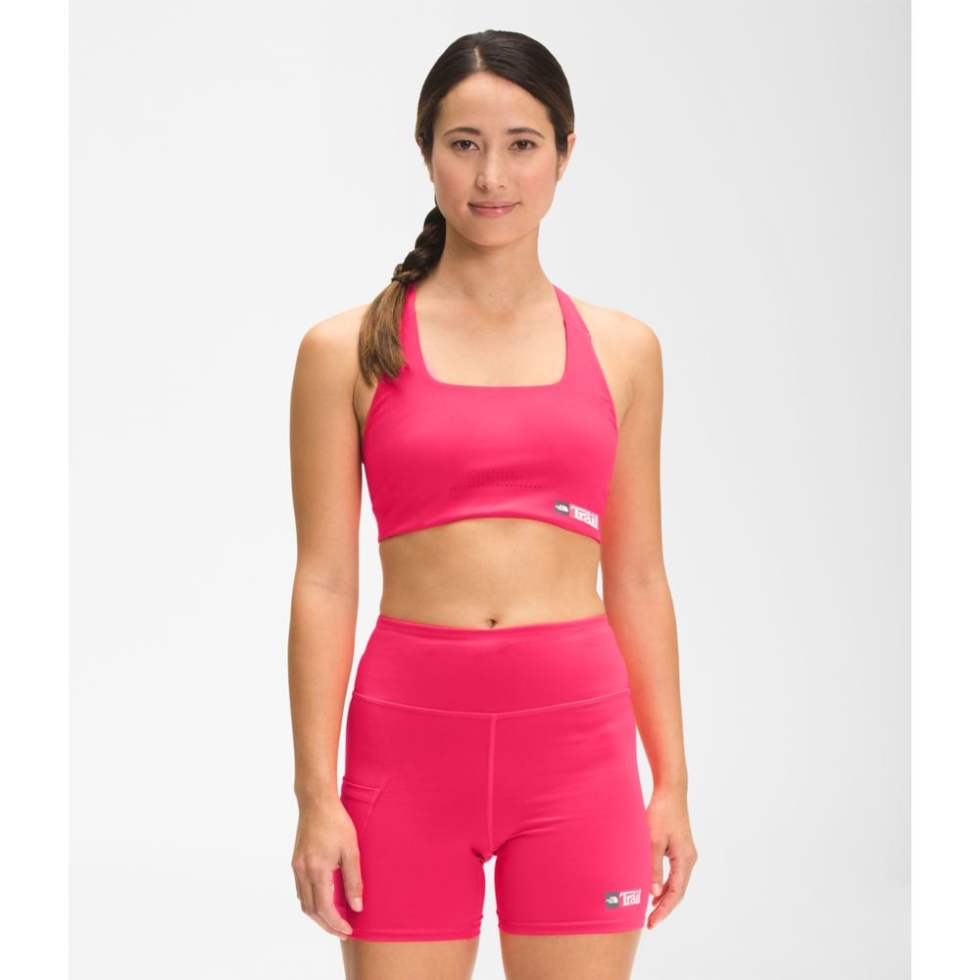 Brilliant Coral The North Face Women Movmynt Bra