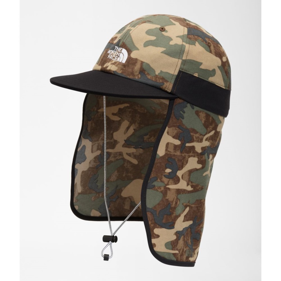 Class V Sunshield Hat The North Face Tan Camo Print