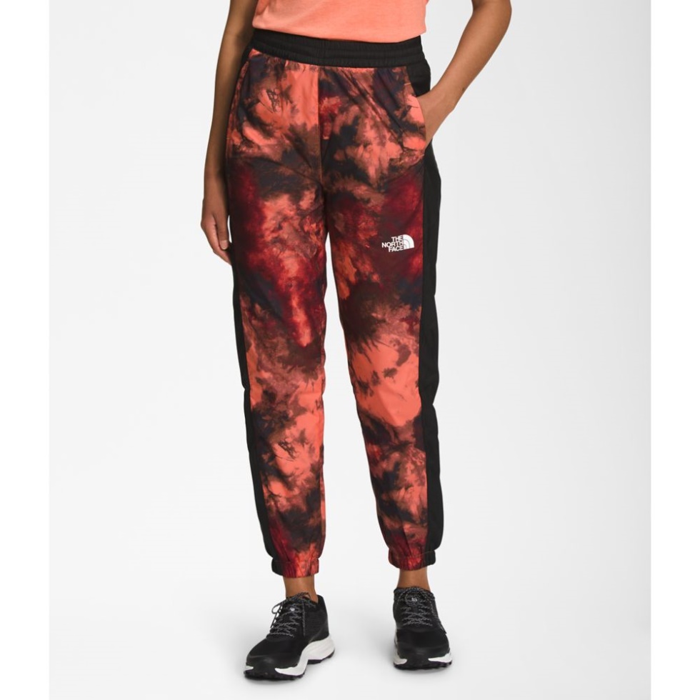 Coral Sunrise Women Printed Hydrenaline Pants 2000 The North Face
