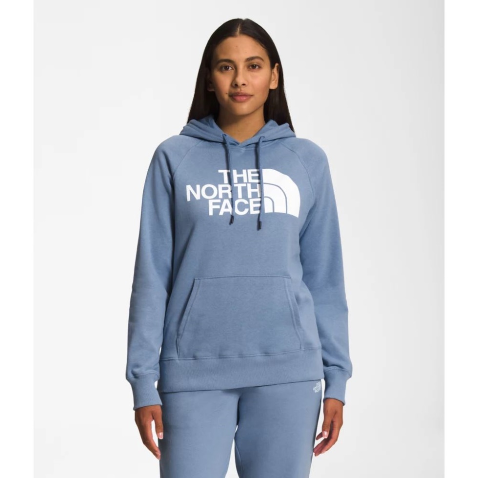 Folk Blue Women Half Dome Pullover Hoodie The North Face