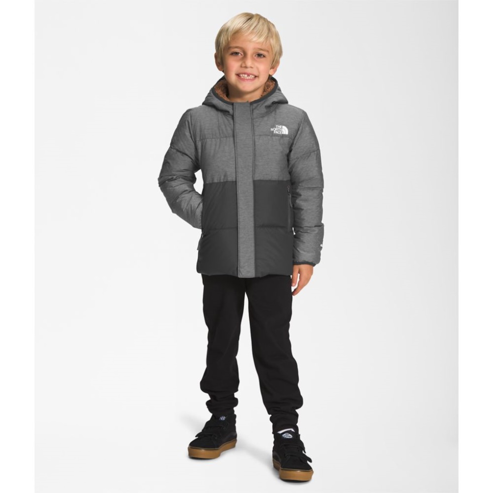 Grey The North Face Kids North Down Hooded Jacket
