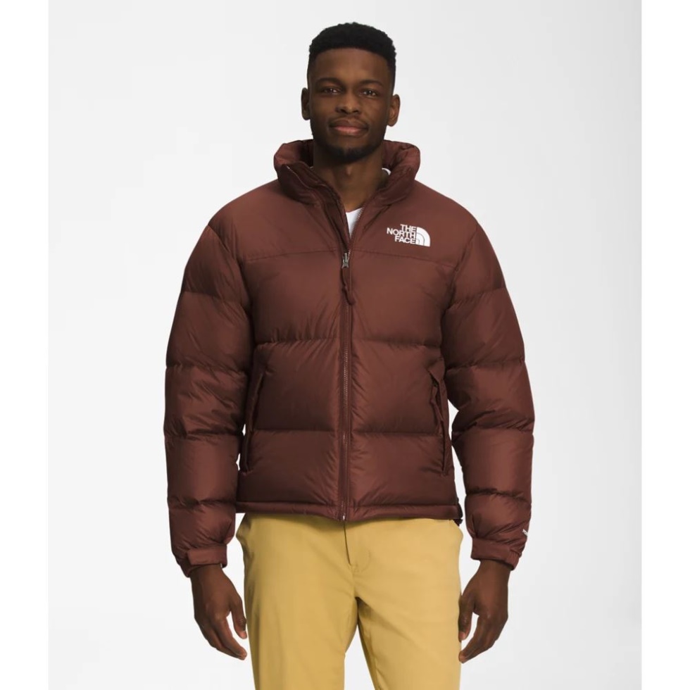 Men 1996 Retro Nuptse Jacket Dark Oak The North Face