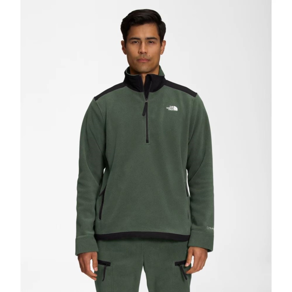 Men Alpine Polartec 200 Zip The North Face Thyme Black