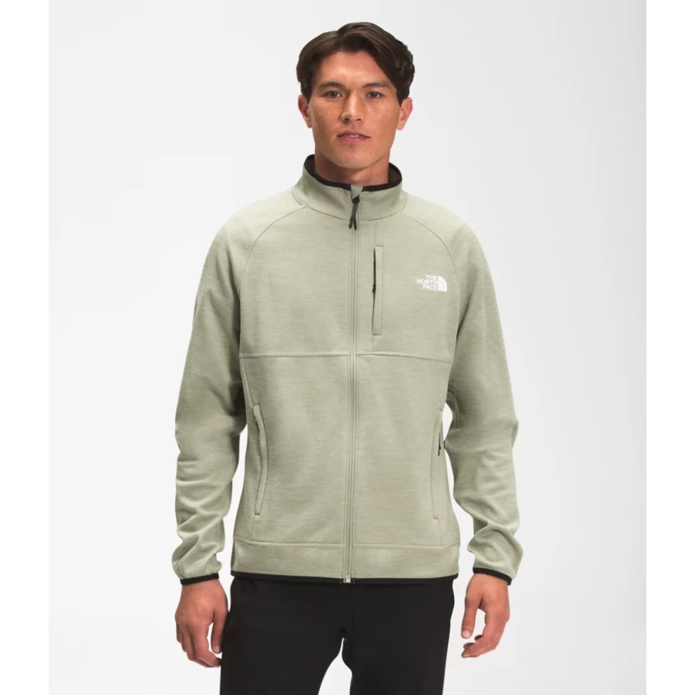 Men Canyonlands Full Zip Jacket The North Face Tea Green