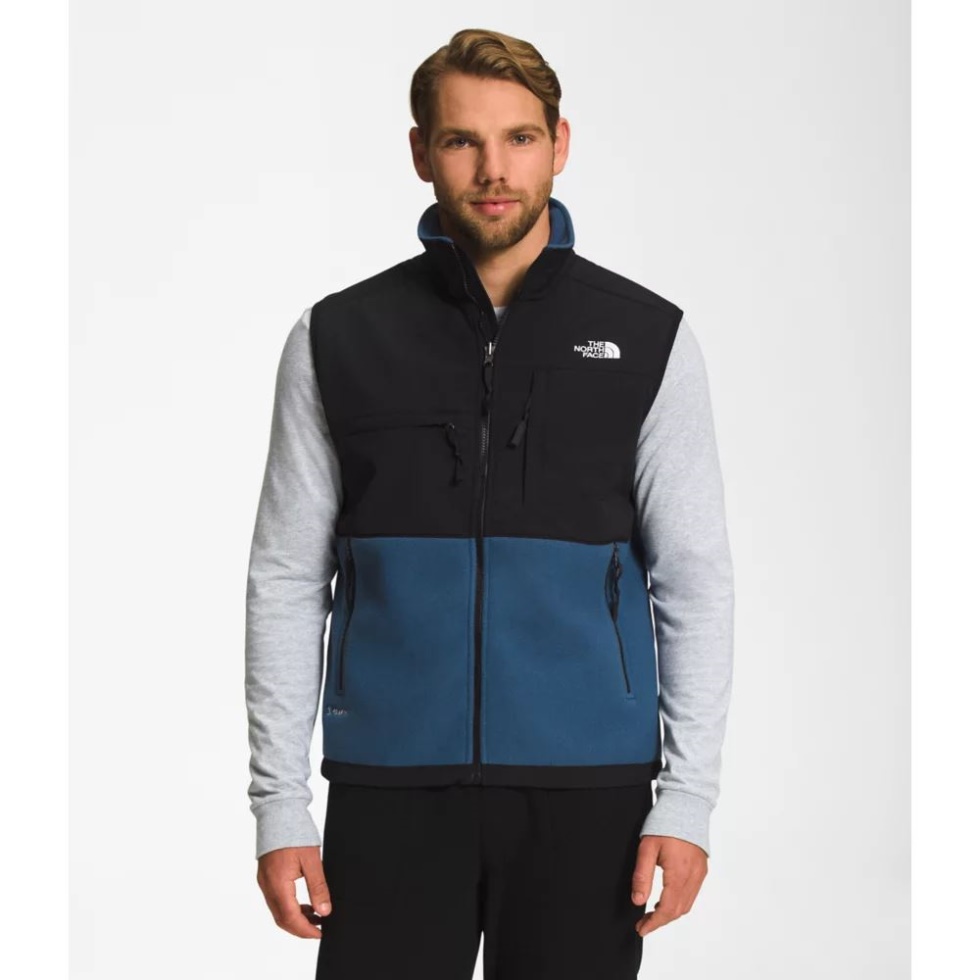Men Denali Vest Shady Blue The North Face