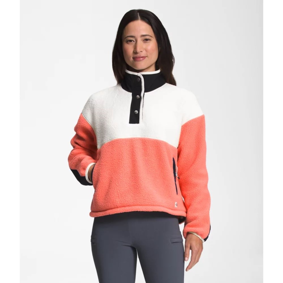 The North Face Coral Sunrise Women Cragmont Fleece Snap