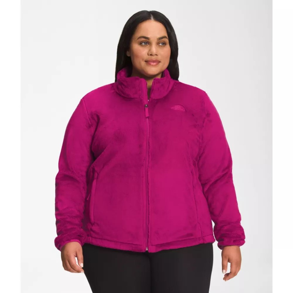 The North Face Fuschia Pink Women Plus Osito Jacket