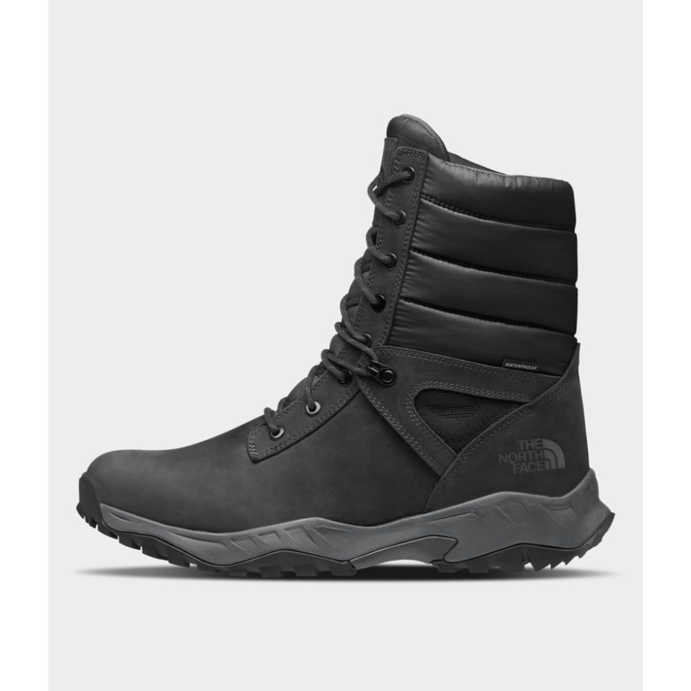 The North Face Men Thermoball Zip Up Boots Grey