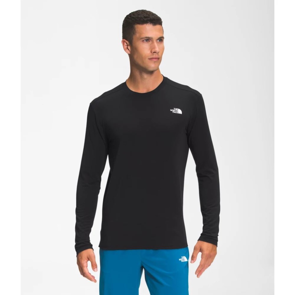 The North Face Men Wander Long Sleeve Black