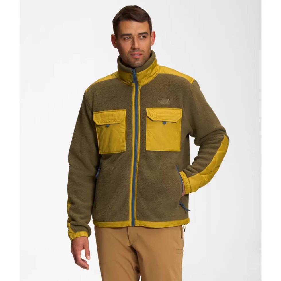 The North Face Military Olive Men Royal Arch Full Zip Jacket