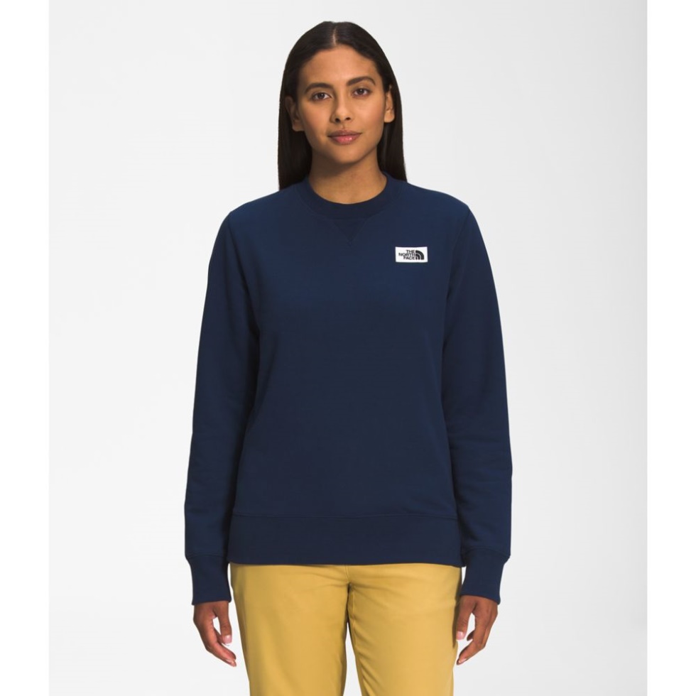 The North Face Summit Navy Women Heritage Patch Crew