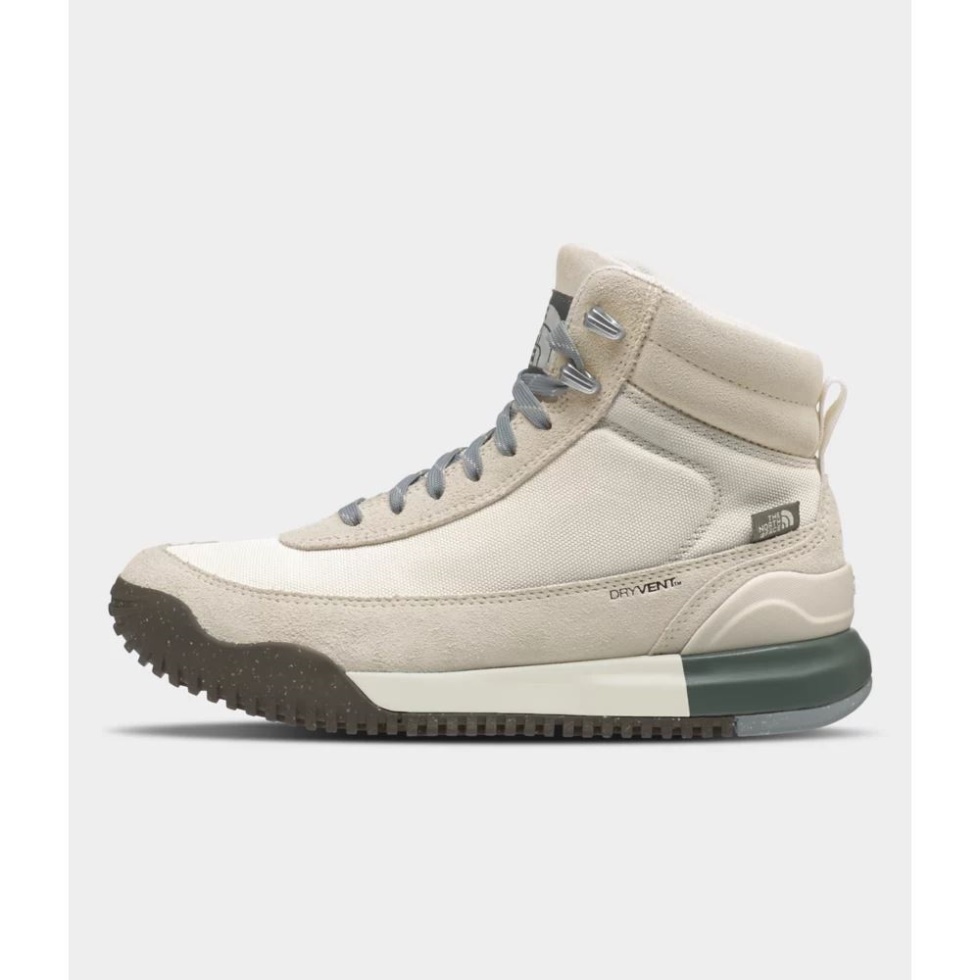 The North Face Women Back To Berkeley Iii Textile Waterproof Boots White
